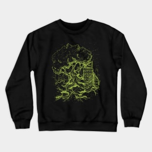 Quand la nature reprend ses droits Crewneck Sweatshirt